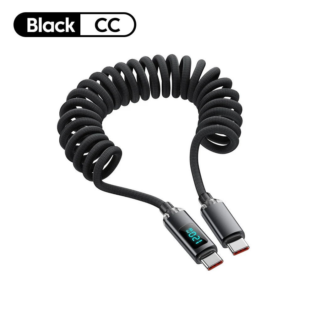 כבל USB לטעינה מהירה 5A