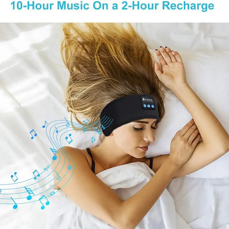 Bluetooth Sleep Headband Headphones Eye Mask | אוזניות Bluetooth סרט שינה