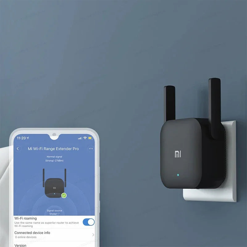 מגדיל טווח Wi-Fi של Xiaomi עד 300Mbps