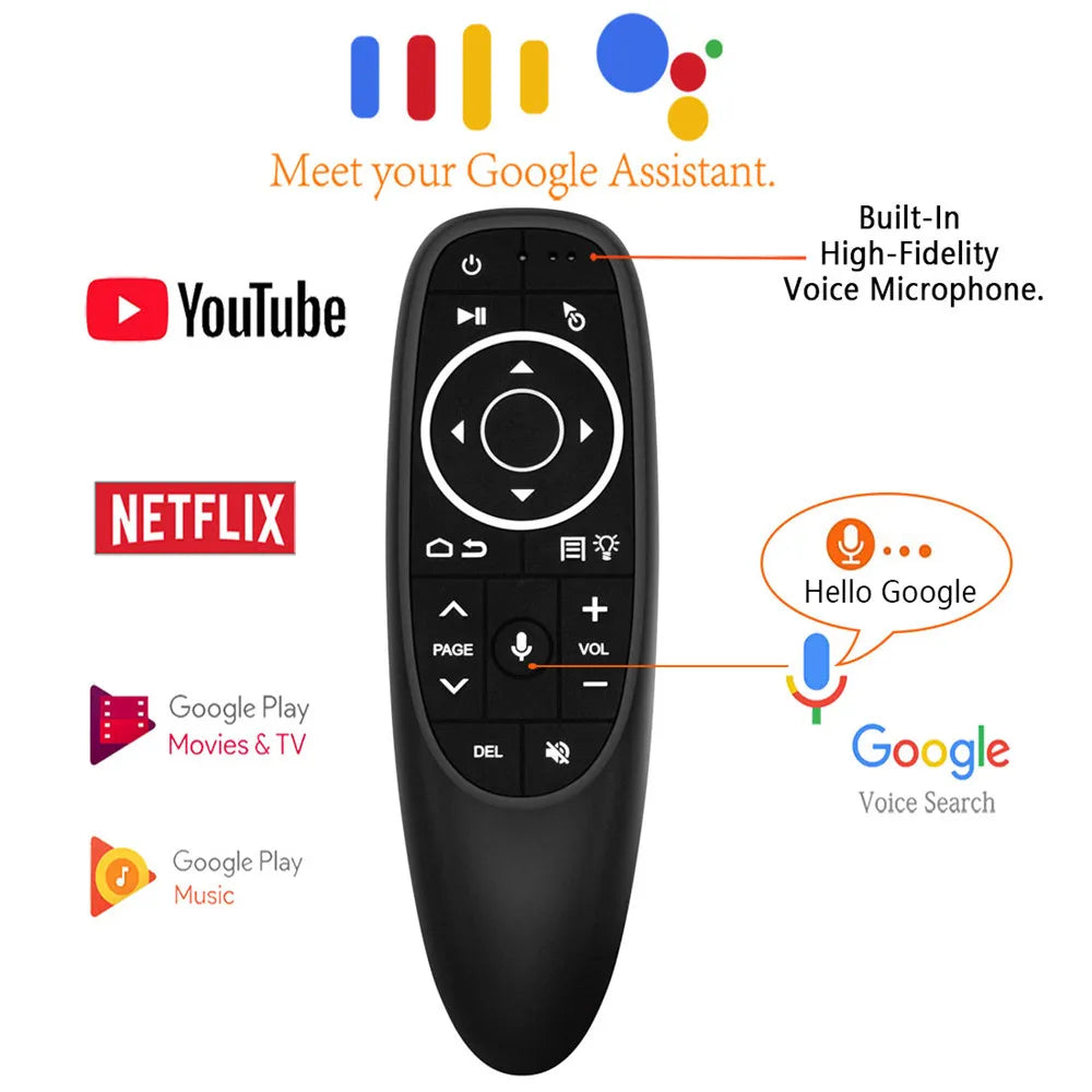 Bluetooth Air Mouse Remote Control 2.4G BT5.0 | שלט אוויר Bluetooth 2.4G לטלוויזיה