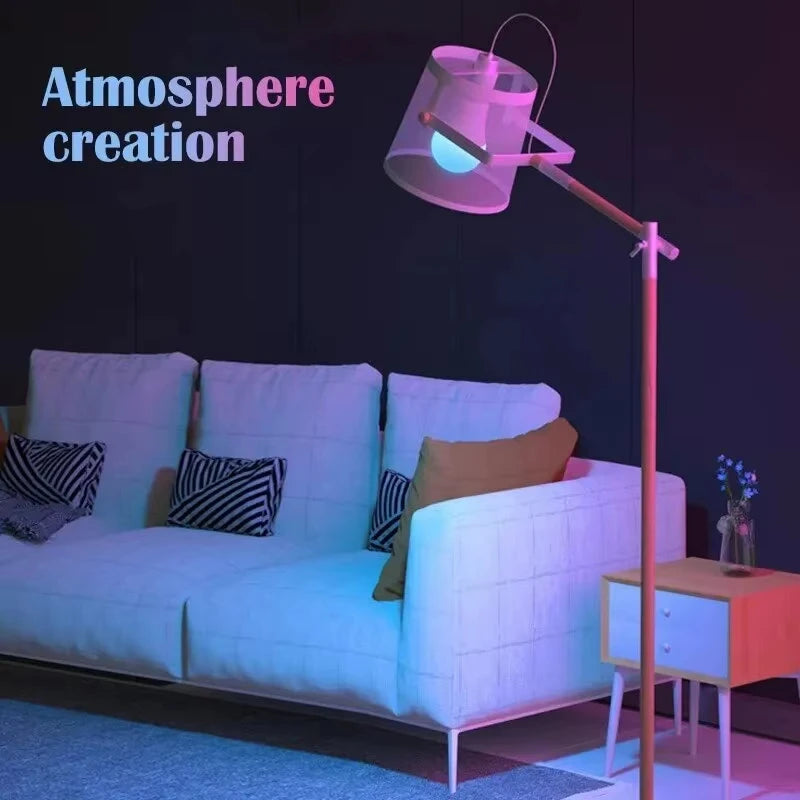 RGB Smart LED Bulb E27 16 Colors Dimmable | נורה חכמה RGB E27 16 צבעים