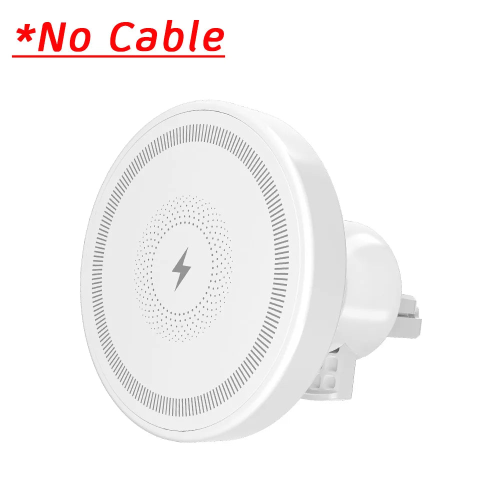 מטען אלחוטי מגנטי לרכב MagSafe 15W לפתח המזגן