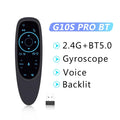 שלט חכם G10S Air Mouse עם שליטה קולית וג'יירוסקופ