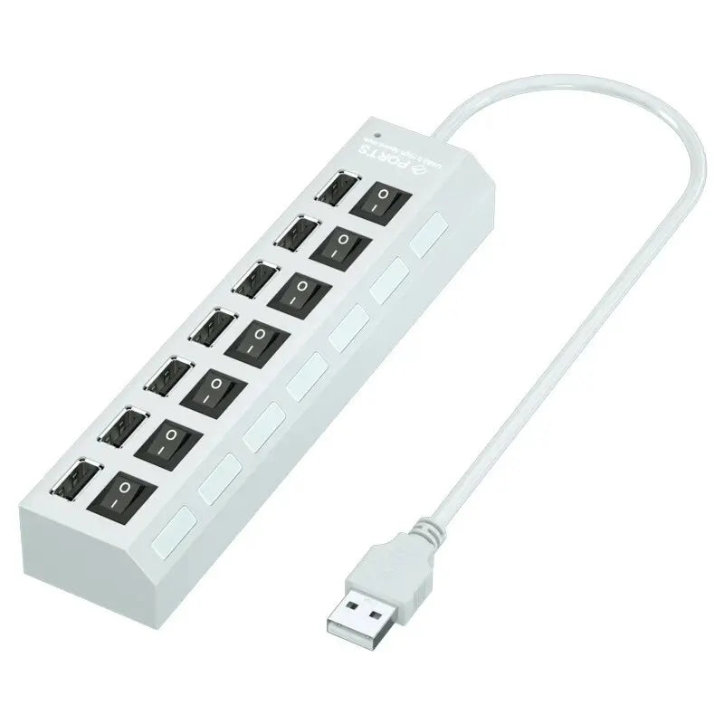 רכזת USB 2.0 – 4/7 יציאות במהירות גבוהה