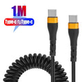 כבל USB-C ל-USB-C עם טעינה מהירה 6A