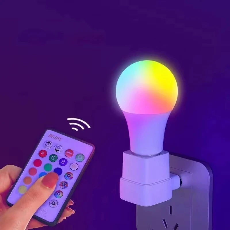 RGB Smart LED Bulb E27 16 Colors Dimmable | נורה חכמה RGB E27 16 צבעים