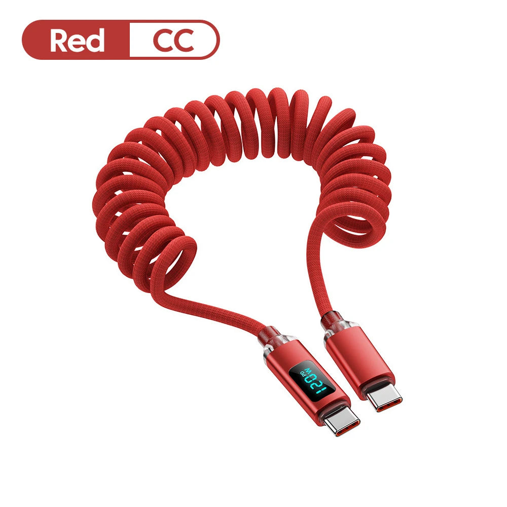 כבל USB לטעינה מהירה 5A