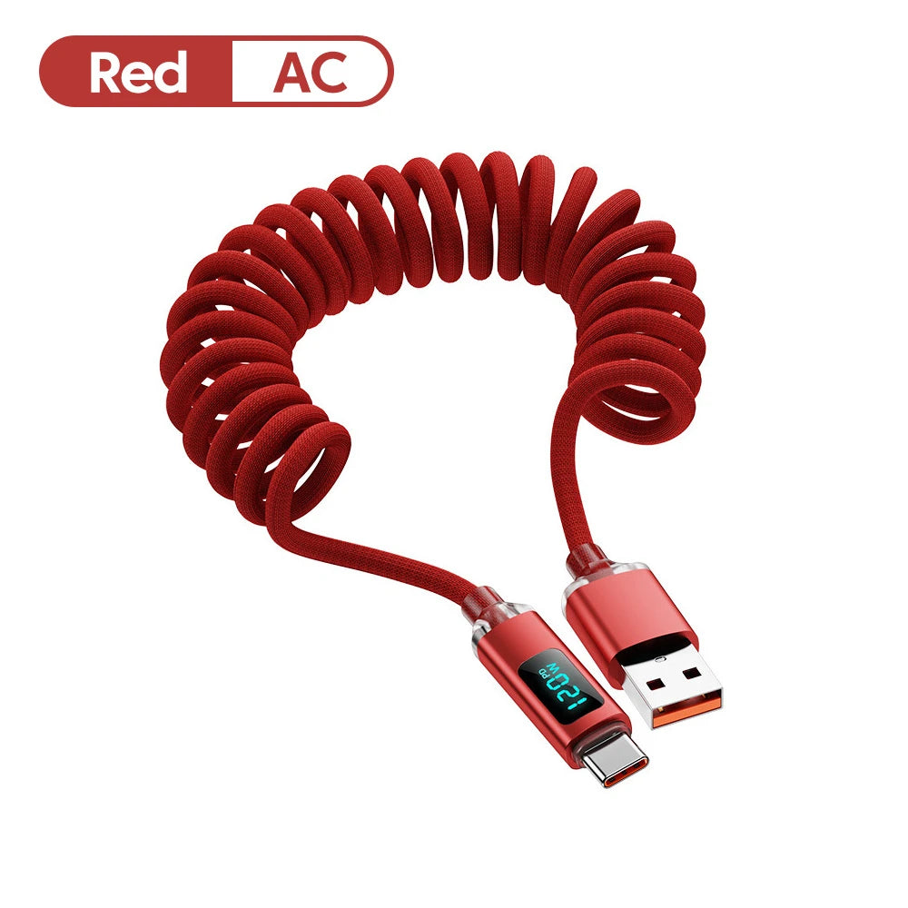 כבל USB לטעינה מהירה 5A