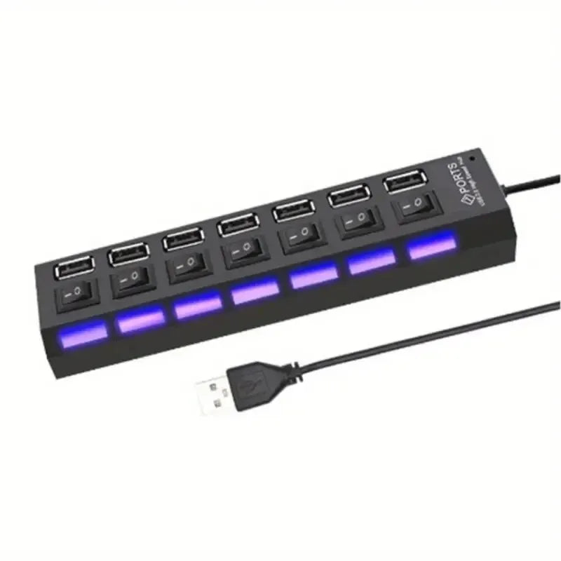 רכזת USB 2.0 – 4/7 יציאות במהירות גבוהה