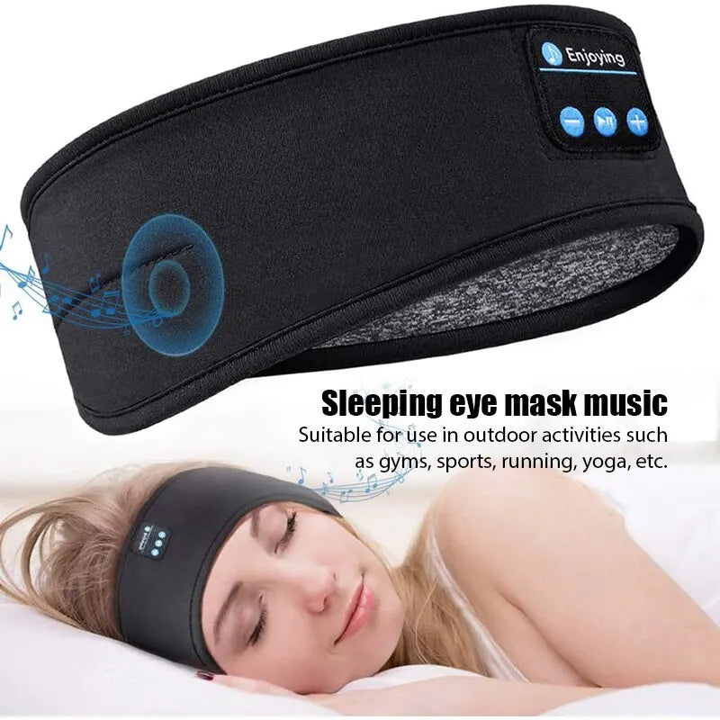 Bluetooth Sleep Headband Headphones Eye Mask | אוזניות Bluetooth סרט שינה