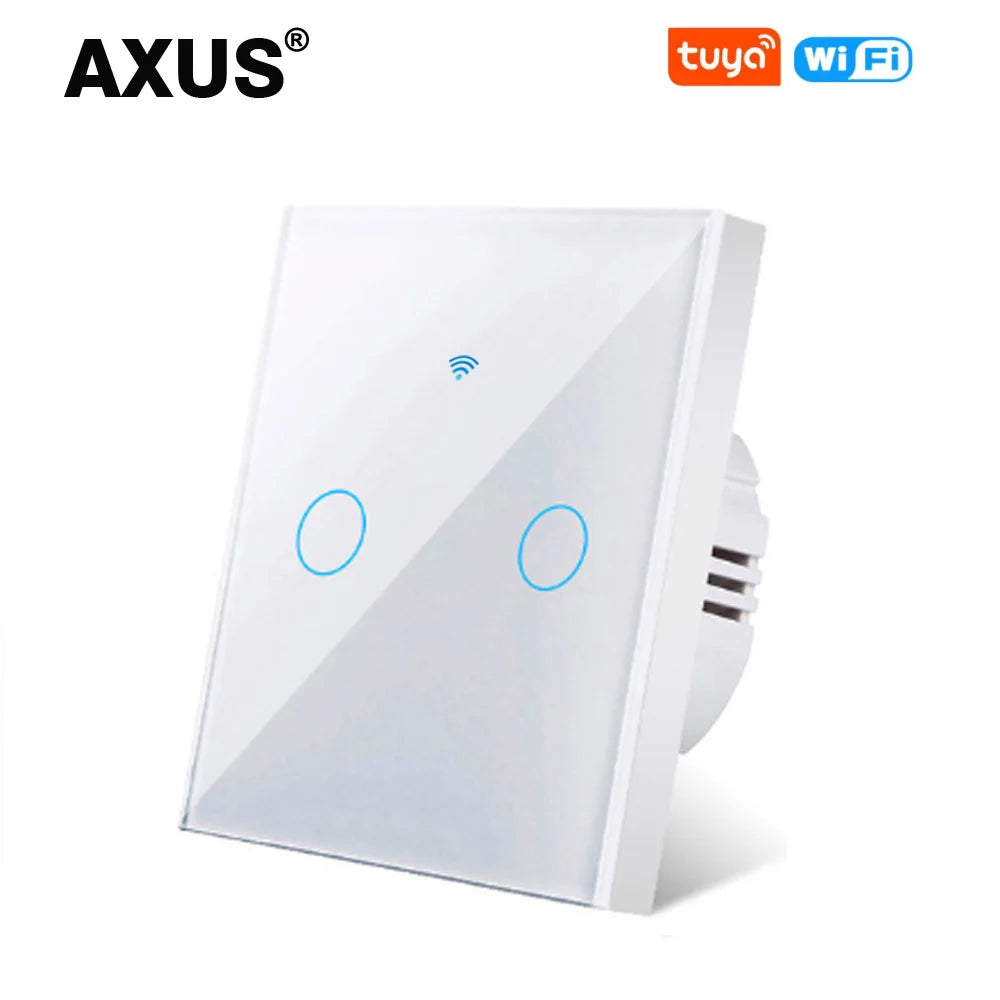 מתג תאורה חכם Wi-Fi עם מסך מגע – תואם Alexa ו-Google Home