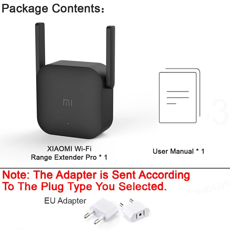 מגדיל טווח Wi-Fi של Xiaomi עד 300Mbps