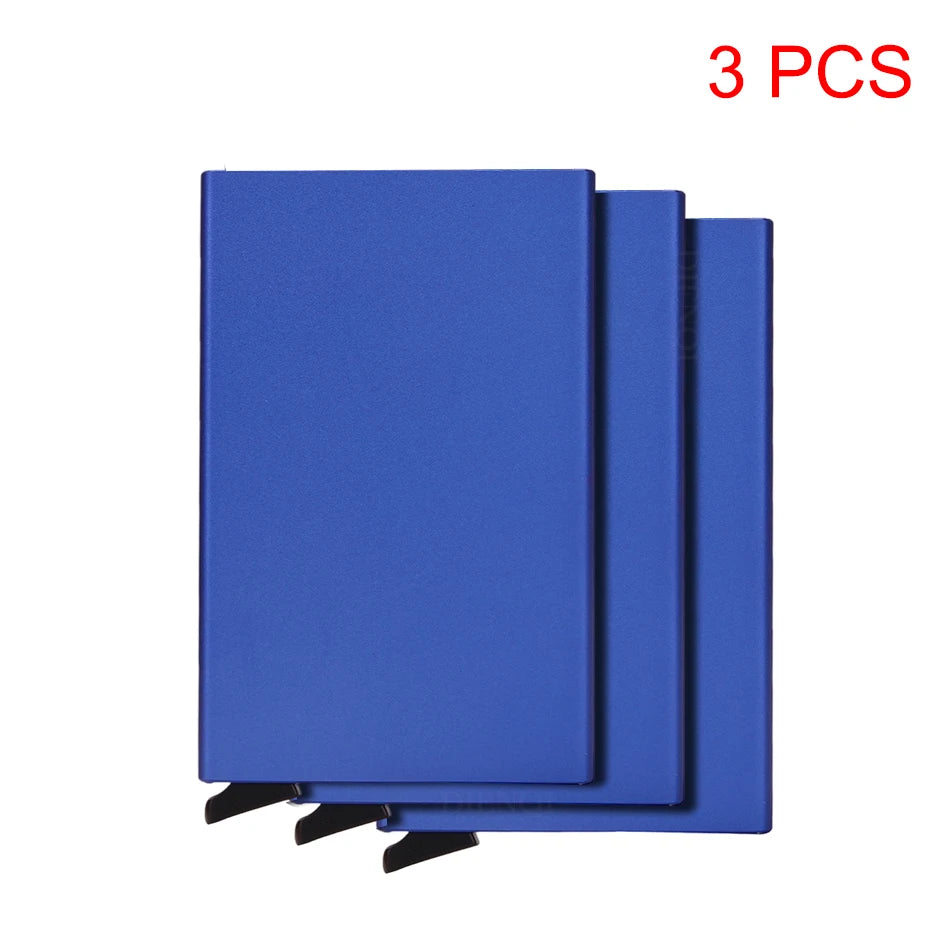 ארנק כרטיסים מאלומיניום עם הגנת RFID