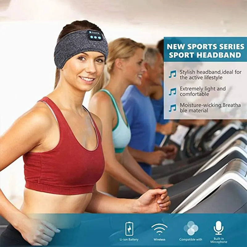 Bluetooth Sleep Headband Headphones Eye Mask | אוזניות Bluetooth סרט שינה