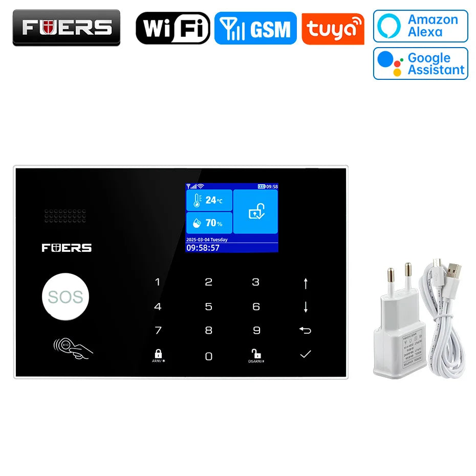 מערכת אזעקה חכמה Wi-Fi + GSM עם אפליקציית Tuya